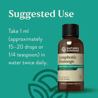 Nature’s Sunshine Lymphatic Drainage 60 ml